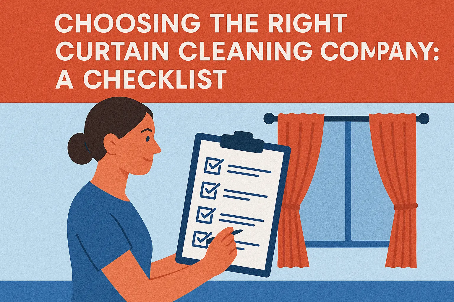 Choosing the Right Curtain Cleaning Company: A Checklist